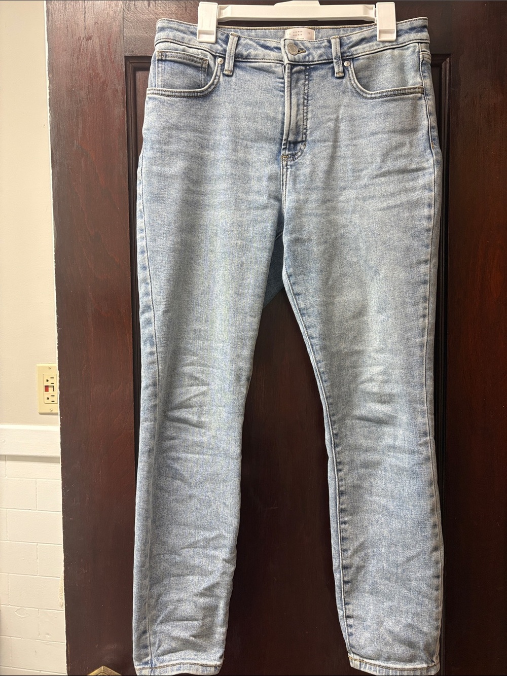 Size 12 Women’s Lauren Conrad Light Wash Skinny Leg Jean